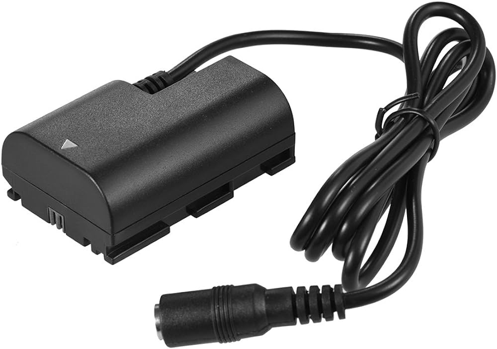 DR-E6 Dummy Battery (DC Coupler) for Canon LP-E6