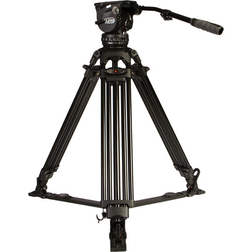 E-Image 2-Stage Aluminum Tripod with GH15 Fluid Head