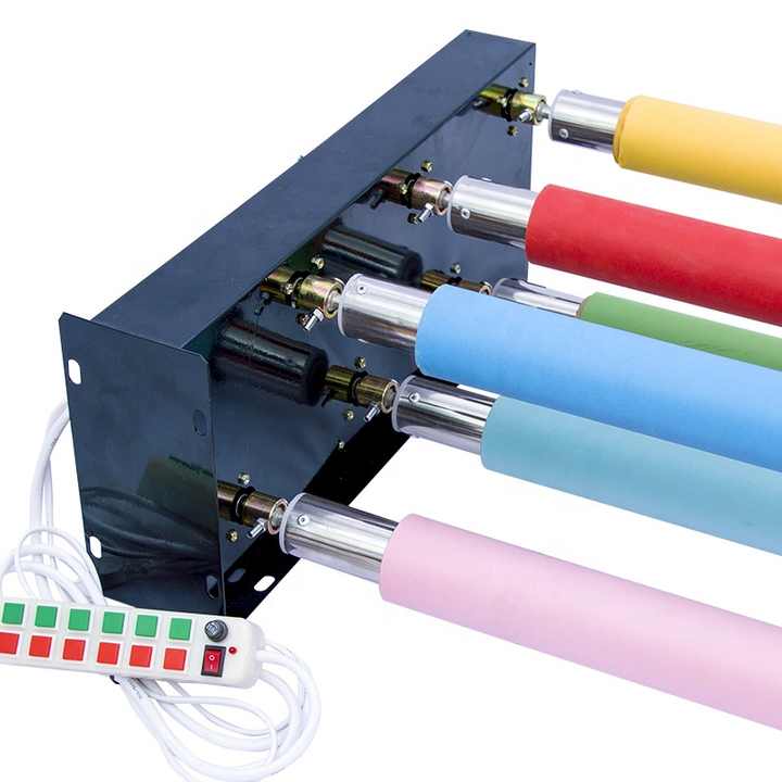 electric background wallpaper Support System with Remote for backdrop  ( 6 axlesSupport ) roller