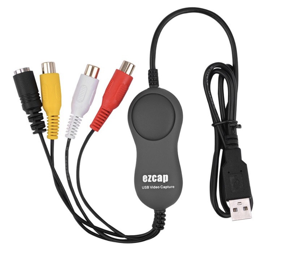 EzCAP158 USB 2.0 Video Grabber / VHS to Digital Capture Device