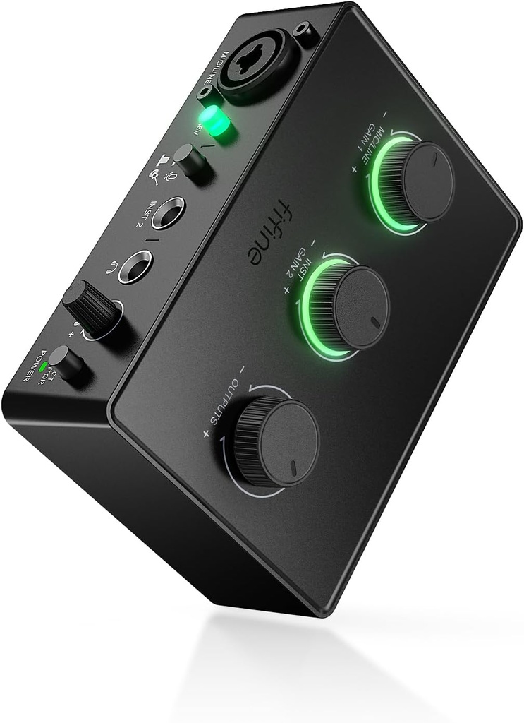 FIFINE Sound Mixer for Condenser Microphones