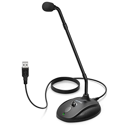 FIFINE K052 USB Gooseneck Microphone