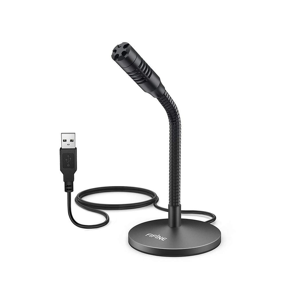 FIFINE K050 USB Mini Gooseneck Microphone