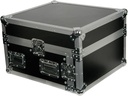 Flight Case for Mixer, 10U Rack Case (Black)