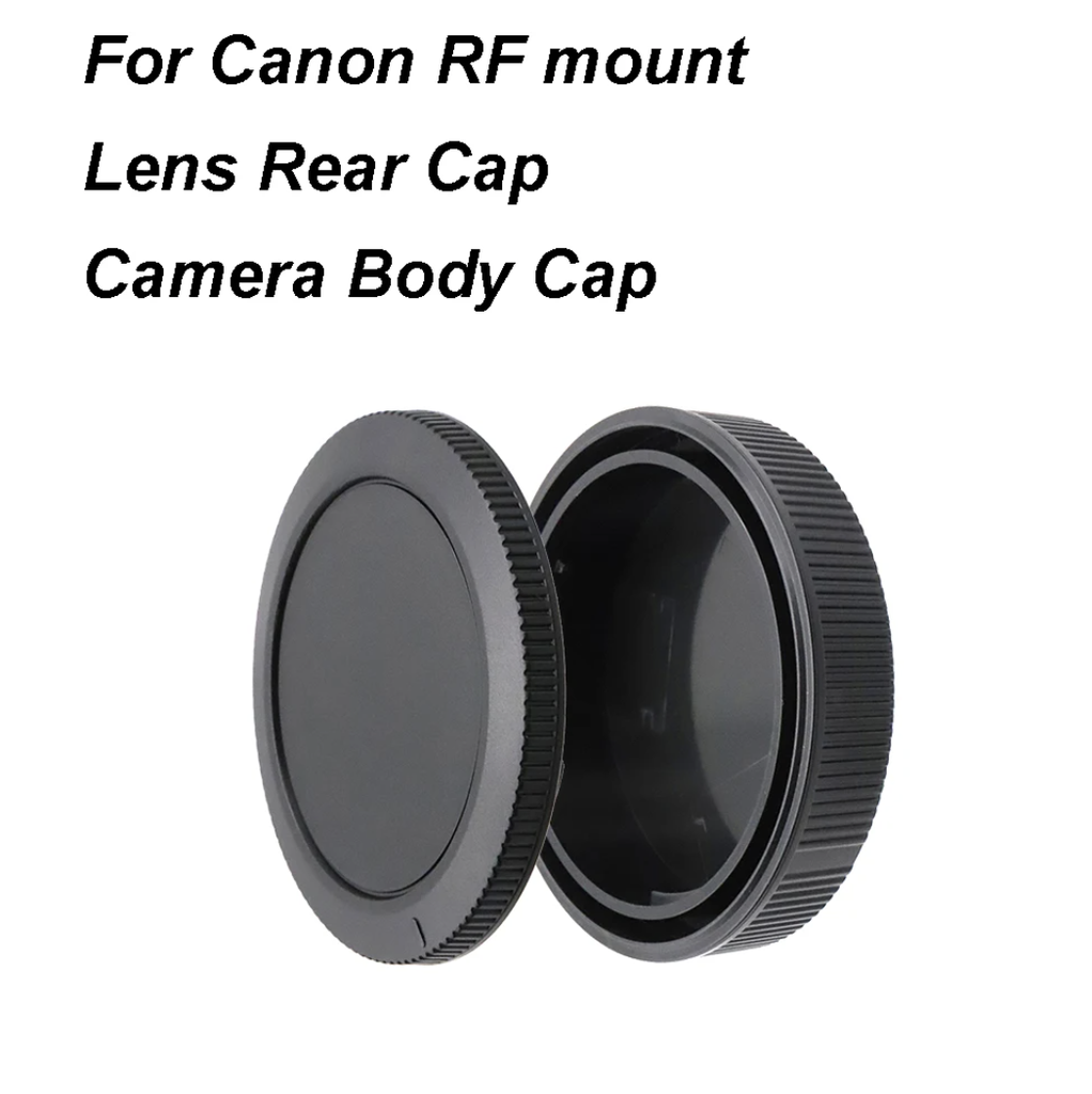 Rear Lens Cap and Body Cap for Canon RF Mount