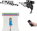 Fotoconic 6-Roller Motorized Electric Background Support System with Remote