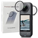 غطاء واقي لعدسات الكاميرا الأمامية والخلفية لـ Insta360 X5