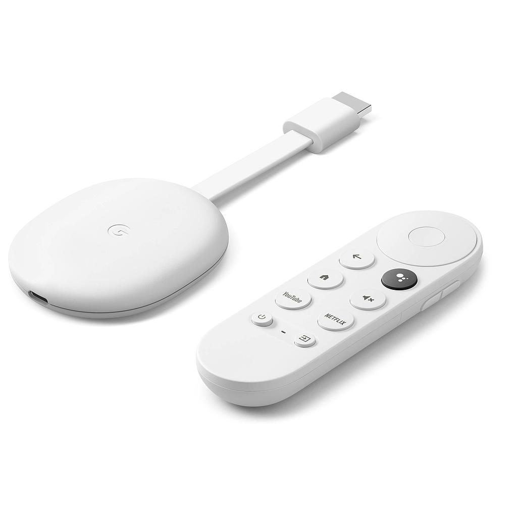 Google Chromecast with Google TV (HD) - Snow