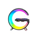 3-in-1 Bluetooth Speaker Lamp – Wireless Charging, RGB Light & Alarm Clock (App Control)