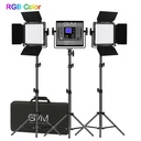 GVM 800D-RGB 40W Bi-Color & RGB LED Studio Video Light (3-Light Kit)