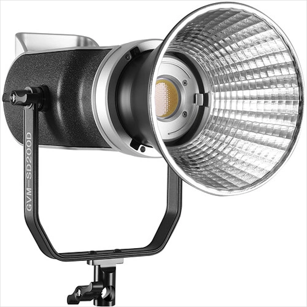 GVM SD200D 200W Bi-Color LED Video Spotlight (3200K-5600K)