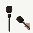Handheld Microphone Adapter (Interview Stick) for Wireless Lavalier Microphones