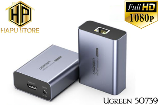 UGREEN HDMI Extender over Cat5e/Cat6 with IR Control – 50m (Model 50739)