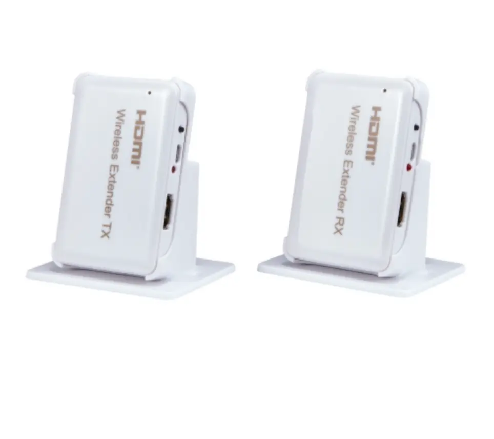 HDMI Wireless Extender supports the resolution up to 1080p and the wireless transmitting up to 30M