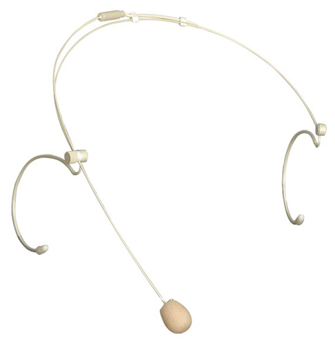 Discreet Headset Microphone, Madonna-Style Head-Worn Mic