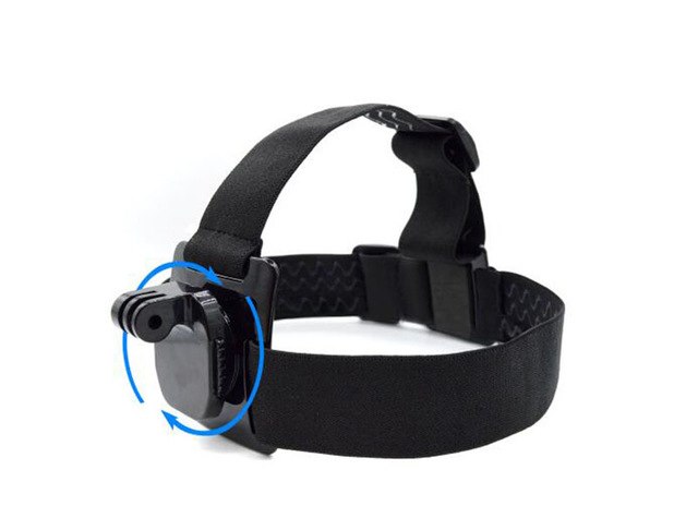 Head Strap Camera Mount for GoPro and 360-Degree Action Cameras