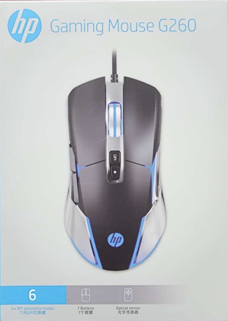 HP G260 Wired Gaming Mouse
