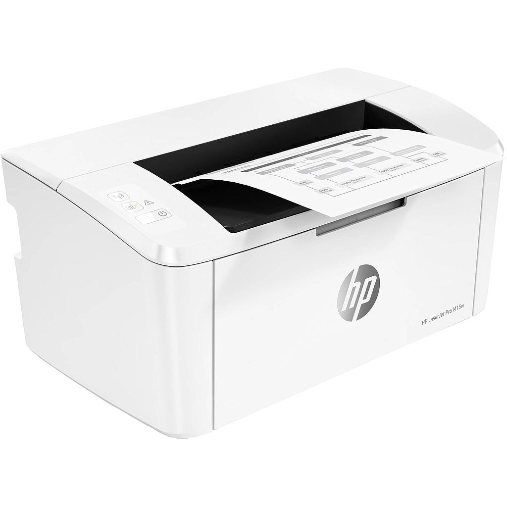 HP LaserJet Pro M15w Monochrome Laser Printer with Wi-Fi