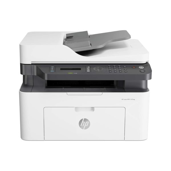 HP Laser MFP 137fnw Multifunction Printer (Print, Copy, Scan, Fax, Wi-Fi)