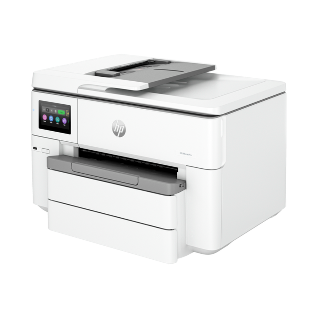 طابعة HP OfficeJet Pro 9730 متعددة الوظائف بتنسيق واسع.