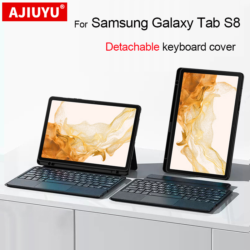 Backlit Detachable Keyboard Case for Samsung Galaxy Tab S8 / S7 11" (SM-X700 / SM-X706)
