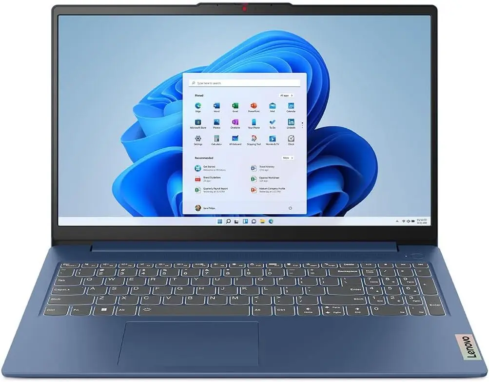 Lenovo IdeaPad Slim 3 15.6" - Intel Core i3 12th Gen, 8 GB RAM, 256 GB SSD