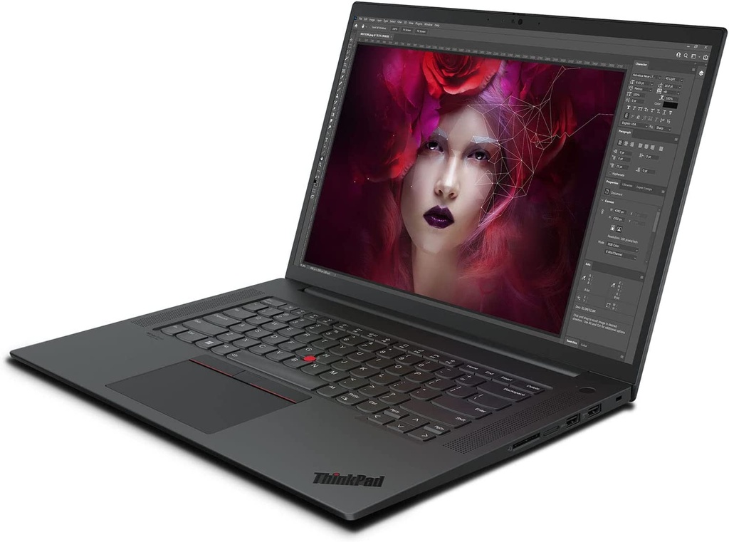 Lenovo ThinkPad P1 Gen 5 Mobile Workstation - 16" 2K, Core i7-12800H, 32 GB, 1 TB SSD, RTX A2000 8 GB, Windows 11 Pro