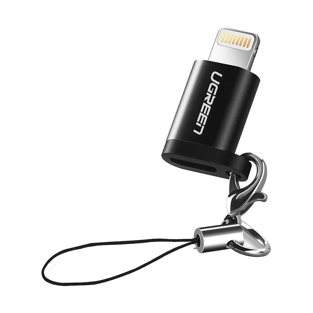 UGREEN 50552 Lightning to Micro USB Adapter (US278) - MFi Certified, Charging and Data Sync