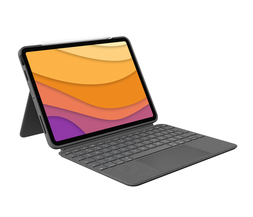 Logitech Combo Touch Keyboard Case for iPad Air (4th and 5th Generation) - Detachable Backlit Keyboard with Trackpad