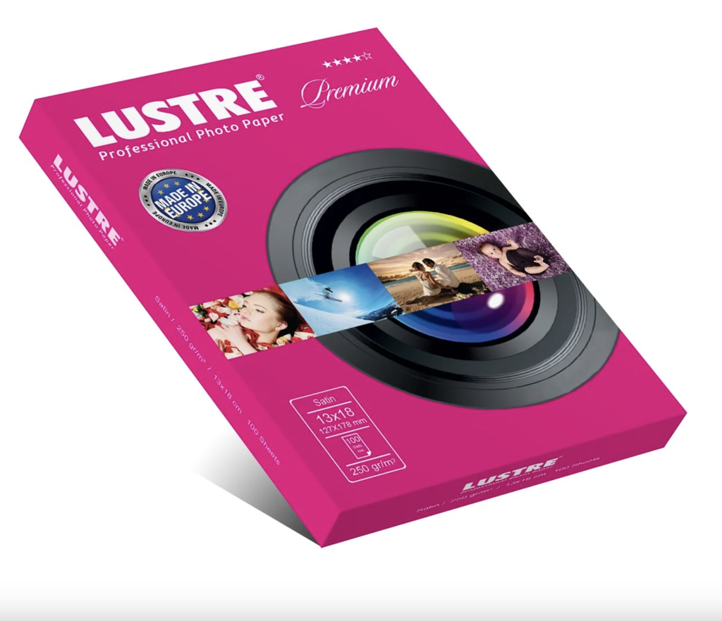 LUSTRE Premium Satin Photo Paper 15x21 cm 250 gsm - 100 Sheets