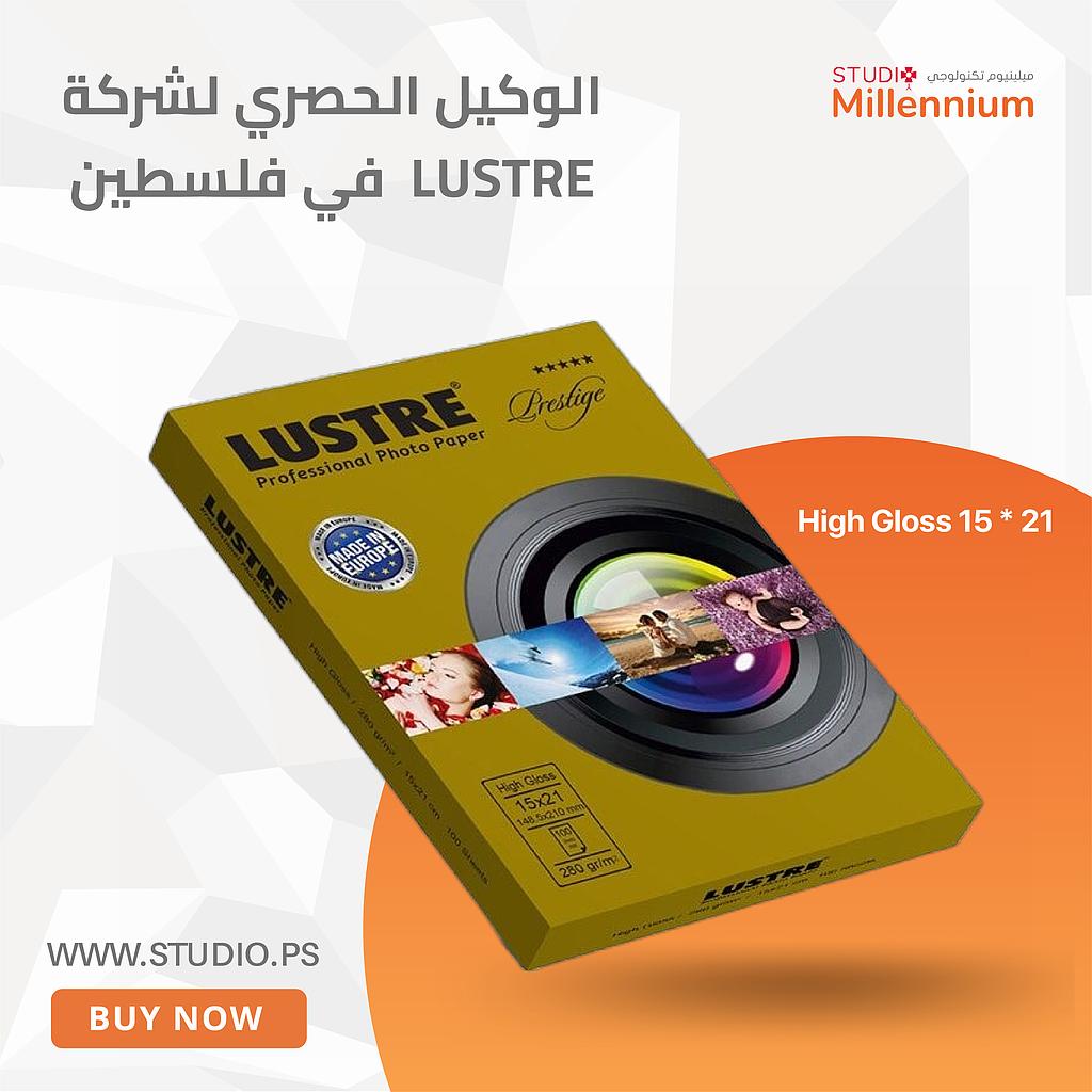 LUSTRE Prestige Glossy Photo Paper 15x21 cm 275 gsm - 100 Sheets