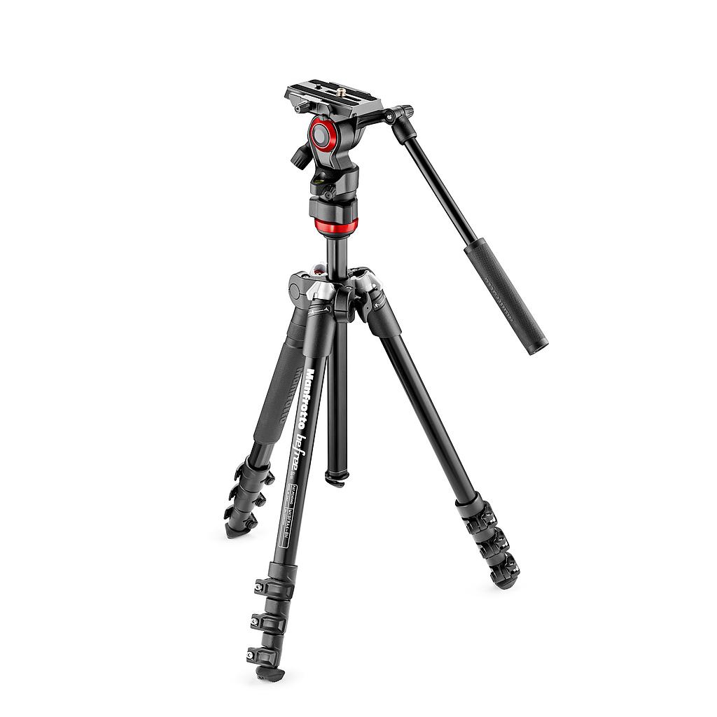 Manfrotto Befree Live Fluid Video Head with Befree Aluminium Tripod Kit