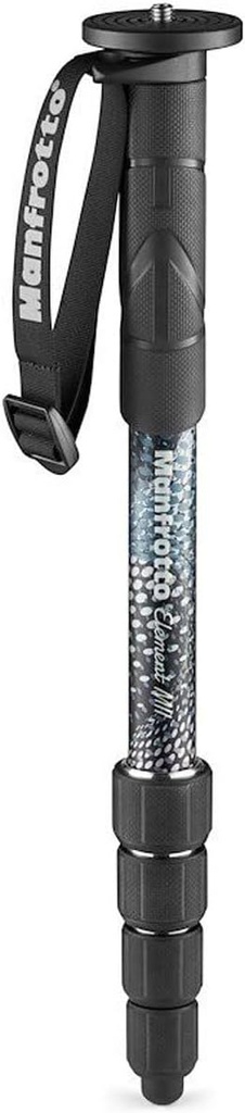 Manfrotto Element MII 5-Section Aluminium Monopod - Black (MMELMIIA5BK)