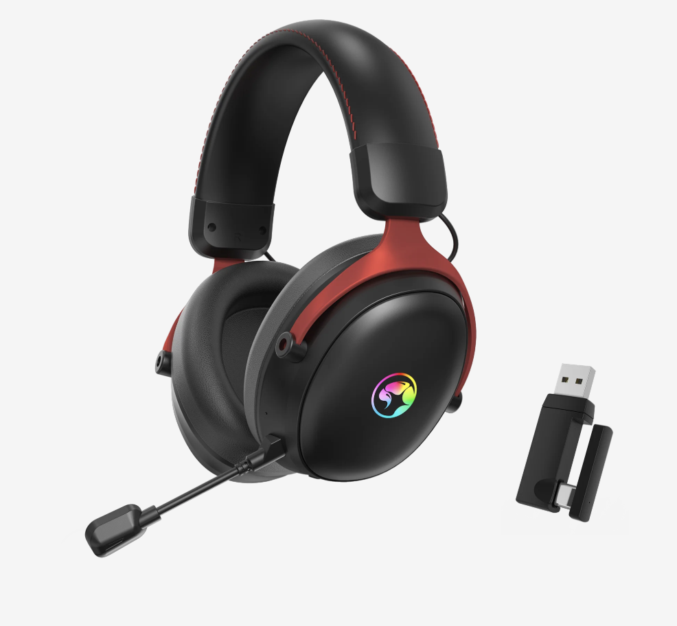 MARVO Tactic X Pro HG9076W 7.1 Tri-Mode Wireless RGB Gaming Headset