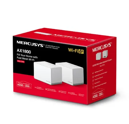 MERCUSYS Halo H70X AX1800 Whole Home Mesh Wi-Fi 6 System 2 PCS