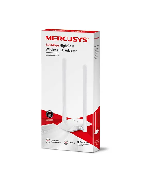 MERCUSYS MW300UH 300Mbps Wireless N ADSL2+ Modem Router