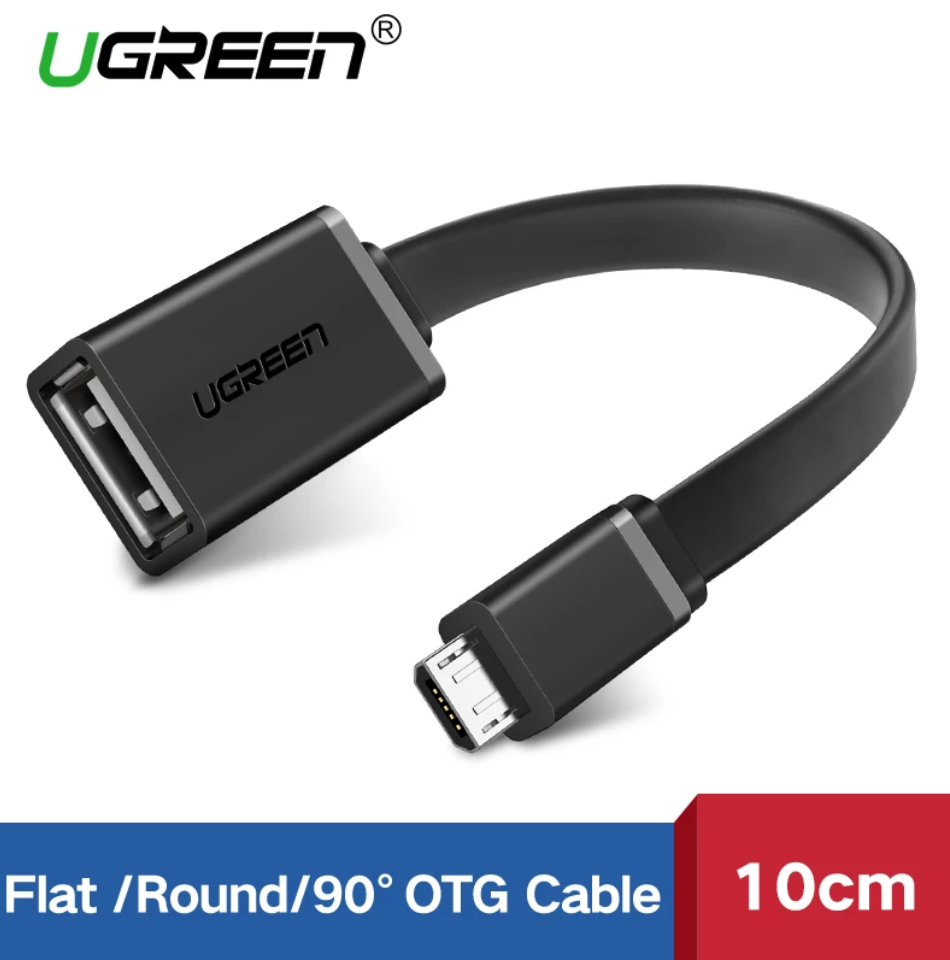 UGREEN 10821 US133 Micro USB to USB Female OTG Cable