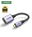 UGREEN Micro HDMI Male to HDMI Female Adapter Cable (0.25m, HD149 / 10553)