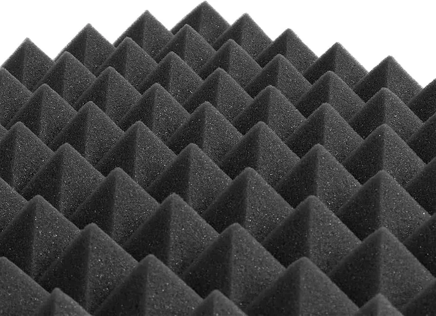 Acoustic SoundProof 50x50x8 cm Square Insulation Reduce Noise Sponge Foam