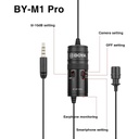 BOYA BY-M1 Pro Omnidirectional Clip-On Lavalier Microphone