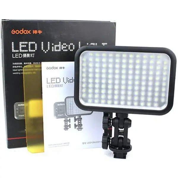 Godox LED126 Daylight-Balanced On-Camera LED Light