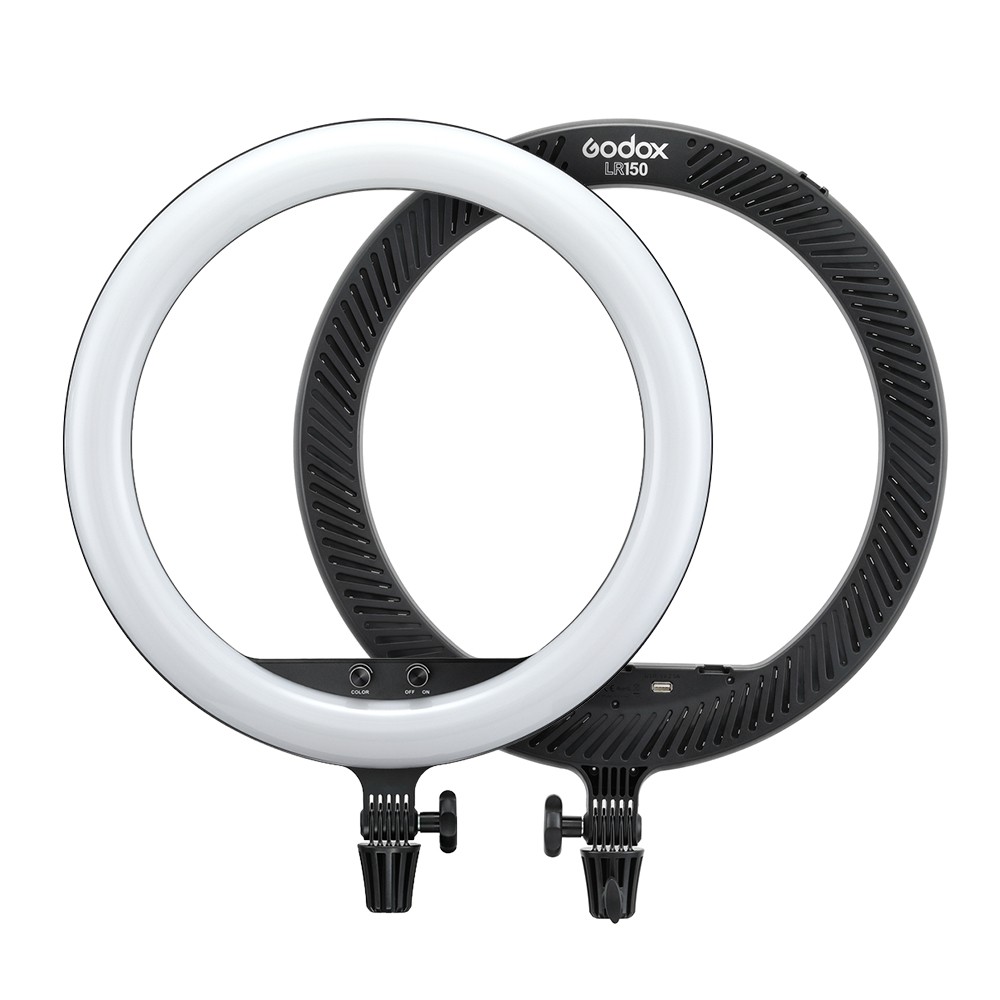 Godox LR150 Bi-Color LED Ring Light 18" - Black