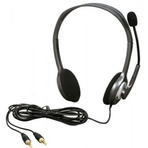 Logitech H110 Wired Stereo Headset with Noise-Cancelling Microphone