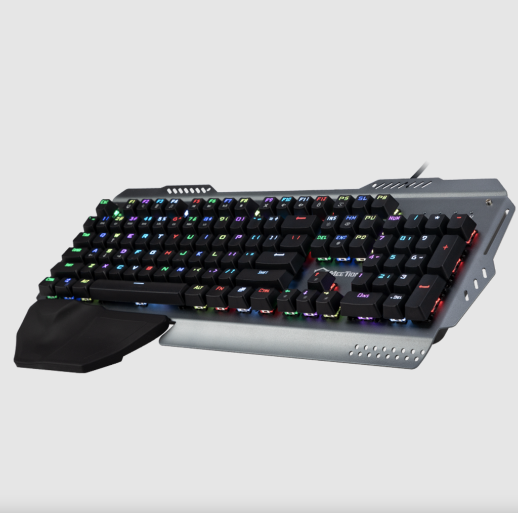 Meetion MK20 RGB Metal Mechanical Keyboard - Gray
