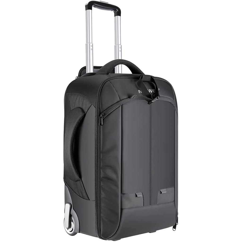 Neewer 2-in-1 Convertible Camera Backpack & Rolling Case - Black