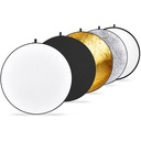 Neewer 5-in-1 Collapsible Multi-Disc Light Reflector (110cm)