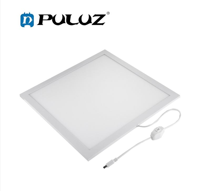 PULUZ PU5138 38cm LED Shadowless Light Panel Pad with Switch