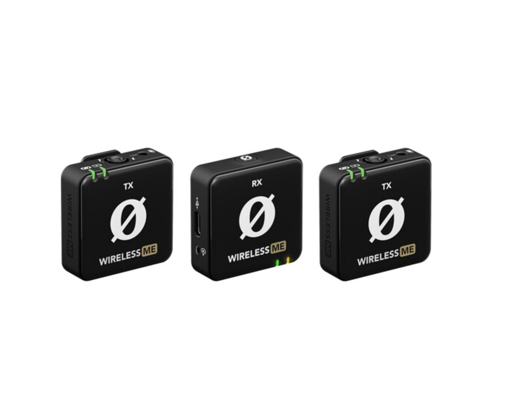 RODE Wireless ME Dual Compact Digital Wireless Microphone System (2.4 GHz, Black)