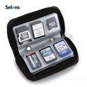 Selens Memory Card Carrying Case Bag – 20 Slots (Black)