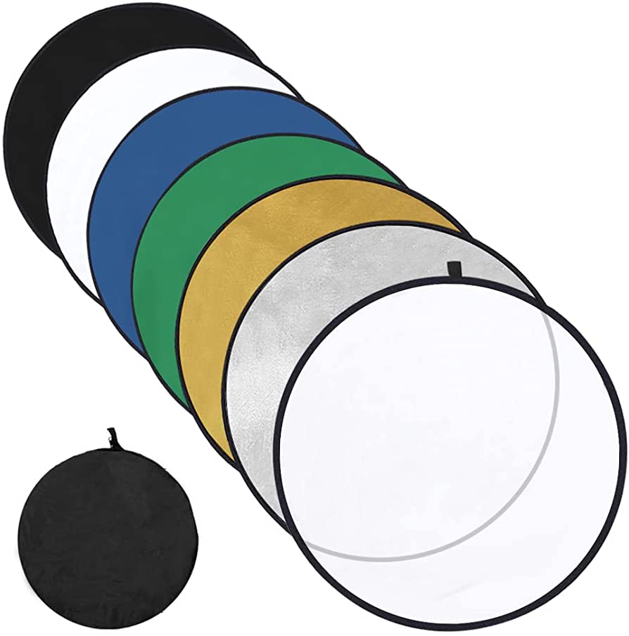 Selens 110cm 7-in-1 Collapsible Reflector